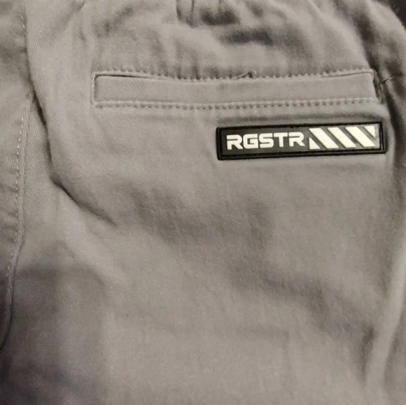 Great condition RGSTR Gray Jogger Pants - Boys Size 10/12. - Picture 2 of 5